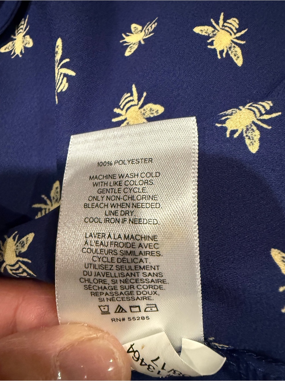 Express Portofino “Bee” Button Down Shirt - Picture 6 of 6